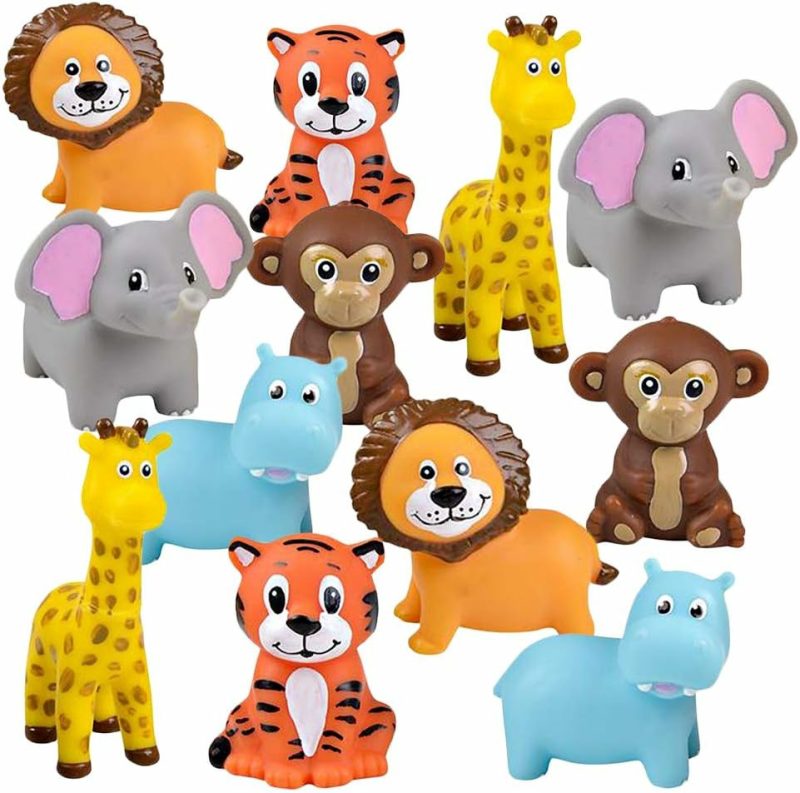 Giocattoli da bagno | ids
Vinyl Zoo Animals – Confezione da 12 Animali da Zoo Variati – Giocattoli da Schiacciare – Favori per la Festa di Compleanno Safari per Bambini – Giocattoli per la Vasca da Bagno e Piscina – Aiuti Didattici per Bambini e Ragazze