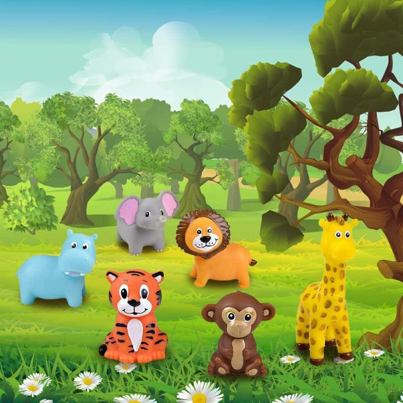 Giocattoli da bagno | ids
Vinyl Zoo Animals – Confezione da 12 Animali da Zoo Variati – Giocattoli da Schiacciare – Favori per la Festa di Compleanno Safari per Bambini – Giocattoli per la Vasca da Bagno e Piscina – Aiuti Didattici per Bambini e Ragazze