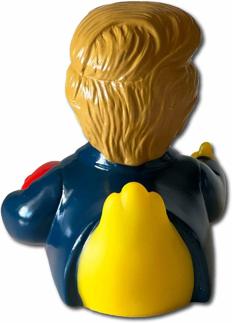 Giocattoli da bagno | Il Donald Duck Trump – Anatre di Gomma Flottanti – Gioco da Bagno Collezionabile Regalo per Bambini e Adulti di Tutte le Età