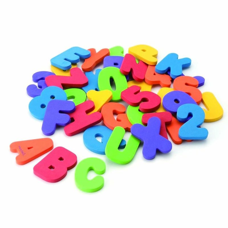 Giocattoli da bagno | Impara le Lettere e i Numeri per il Bagno 36Pz Gioco per Bambini