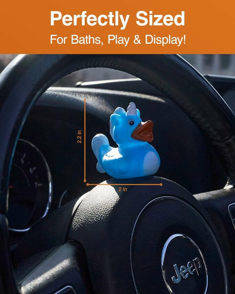 Giocattoli da bagno | Jeep Ducks For Ducking Kit-Set da 76 pezzi Incluso gommapiuma, borsa Duck Duck Jeep, carte Ducking Jeep e elastici in gomma Plus App Mobile Ufficiale Duck Duck Jeep (Jeep Ducks For Ducking Assortment C)