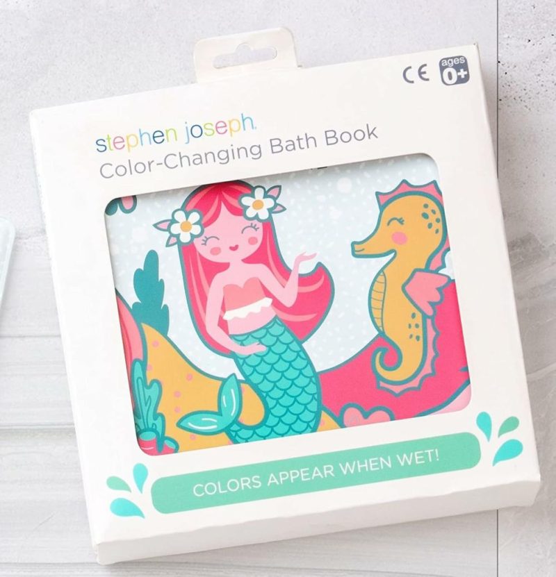 Giocattoli da bagno | Libro per il Bagno a Colori Fluttuanti che Cambia  Giocattoli per il Bagno per Bambini  Sirenetta