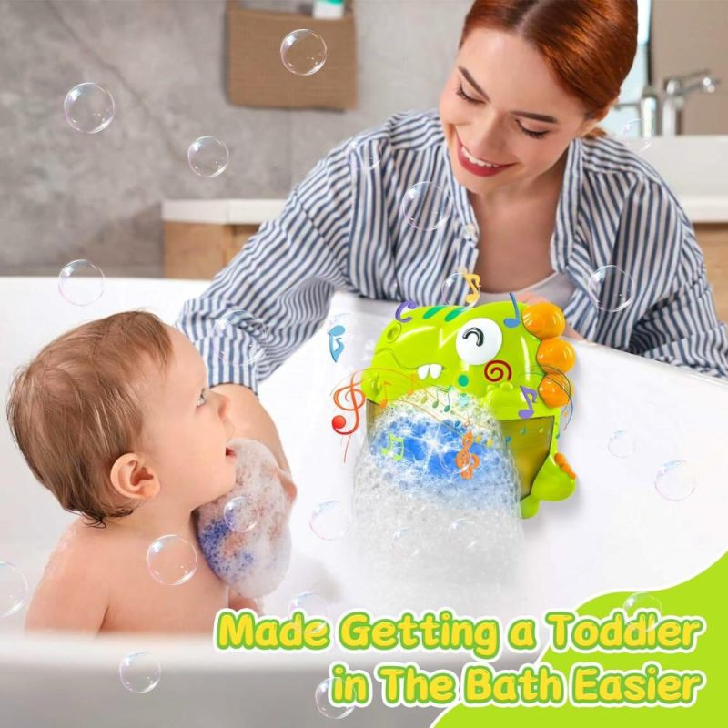 Giocattoli da bagno | Macchina delle bolle da bagno  Fatto a mano per la vasca da bagno  Giocattoli per il bagno dei bambini  Giocattoli automatici per bambini  Giocattoli per il bagno con getto di bolle per i bambini  Bolle rapide con luce e musica  Per maschi e femmine