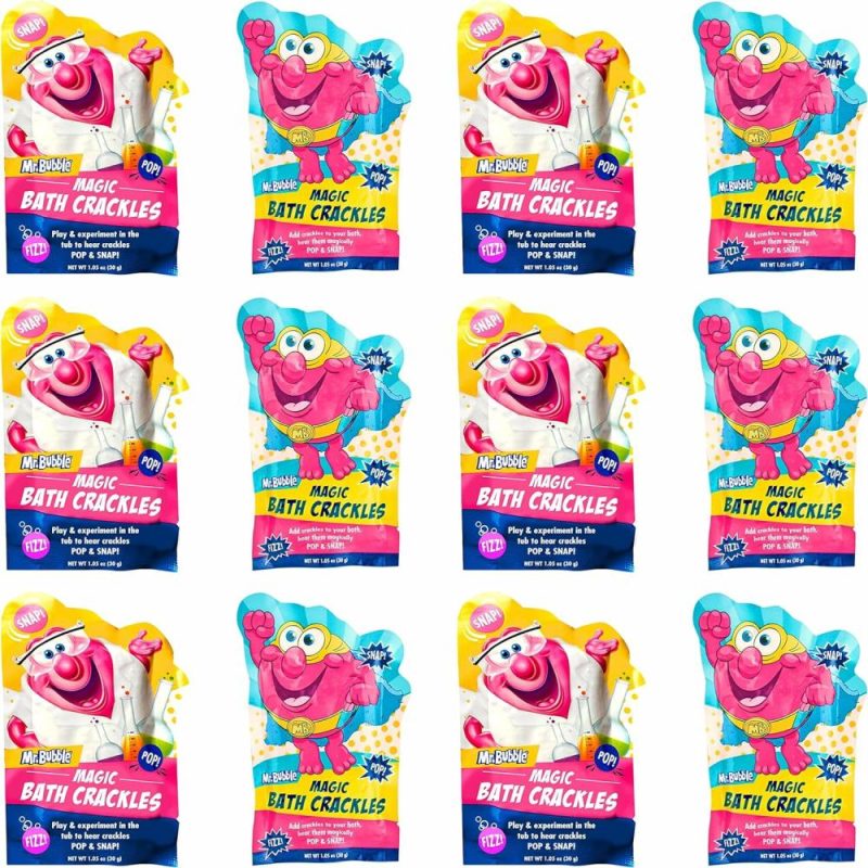 Giocattoli da bagno | Magic [Bath] Crackles – [Divertimento] Aggiungi alle bolle [Bath] Per rendere [Bath] Time divertente per i bambini con pop colorati e scintille effervescenti (12 Confezioni da 1 Oz ciascuna)