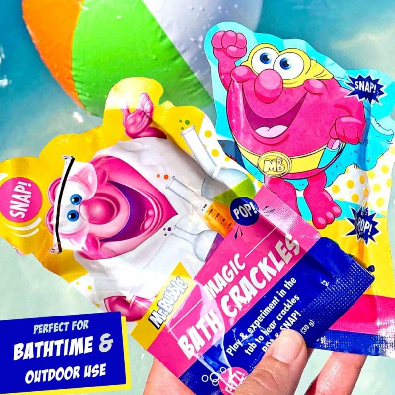 Giocattoli da bagno | Magic [Bath] Crackles – [Divertimento] Aggiungi alle bolle [Bath] Per rendere [Bath] Time divertente per i bambini con pop colorati e scintille effervescenti (12 Confezioni da 1 Oz ciascuna)