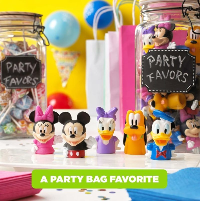 Giocattoli da bagno | Mickey Mouse & Amici 10 Pezzi Set Pupazzi a Dito Favors Festa Educativi Giocattoli da Bagno Giocattoli Flottanti Giocattoli da Spiaggia Giocattoli a Dito Tempo Gioco