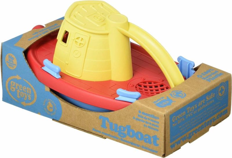 Giocattoli da bagno | Nave a vapore assortita Cb – Gioco di fantasia  Abilità motorie  Gioco da bagno per bambini Veicolo galleggiante versante. Senza Bpa  Ftalati  Pvc. Lavabile in lavastoviglie  Plastica riciclata  Made in Usa.