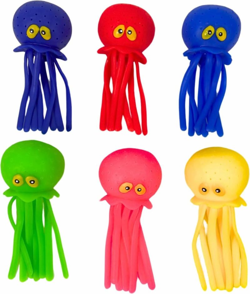 Giocattoli da bagno | Octopus Water Balls 6 Pack Giocattoli Piscina per Bambini Sensory Octopus Water Bomb Splash Balls  Giocattolo Bagno Bambino  Giocattoli Piscina Flottanti Swim Toys By