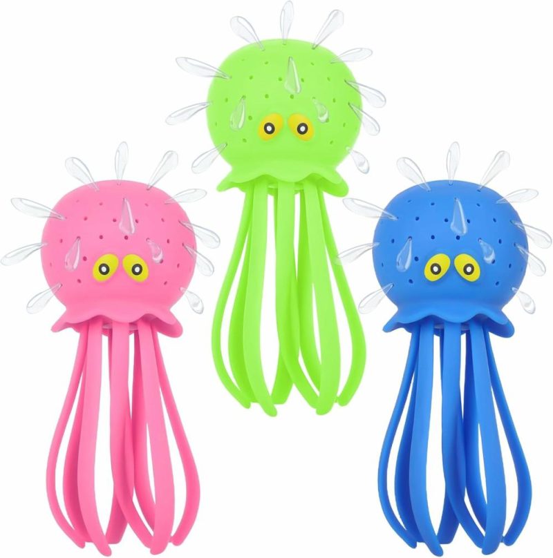 Giocattoli da bagno | Octopus Water Pool Toys For Toddlers Water Bombs Splash Balls For Kids Summer Bath Swimming (Octopus3Pcs)  
Oggetto dell’acquisto: 3 Pezzi di Giocattoli da Piscina di Octopus per Bambini, Bombe d’Acqua, Palline Schizzi, Bagno d’Estate e Nuoto