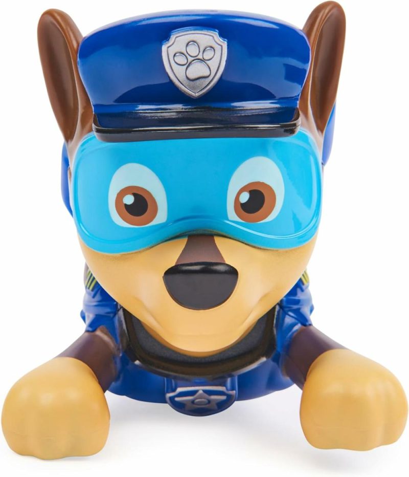 Giocattoli da bagno | Paw Patrol Paddlin’ Pups Pool Toys & Outdoor Games, Bath Toys & Pool Party Supplies For Kids Aged 4 & Up, No Batteries Required, Chase