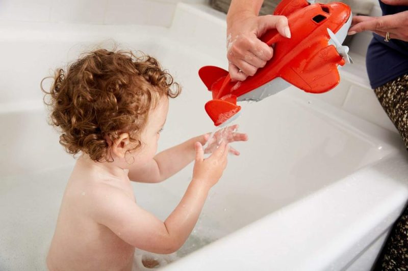 Giocattoli da bagno | Piano di Fuoco – Gioco di Immedesimazione – Abilità Motorie – Gioco da Bagno per Bambini. Senza Bpa – Ftalati – Pvc. Sicuro per Lavastoviglie – Plastica Riciclata – Made in Usa.