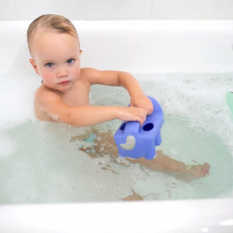 Giocattoli da bagno | pulizia annaffiatoio a getto e urlo Accessori per il bagno dei bambini Gioco per bambini da 6+ mesi Senza BPA Plastica Certificata Neutra