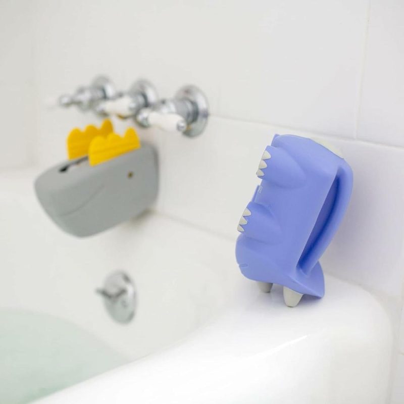 Giocattoli da bagno | pulizia annaffiatoio a getto e urlo Accessori per il bagno dei bambini Gioco per bambini da 6+ mesi Senza BPA Plastica Certificata Neutra