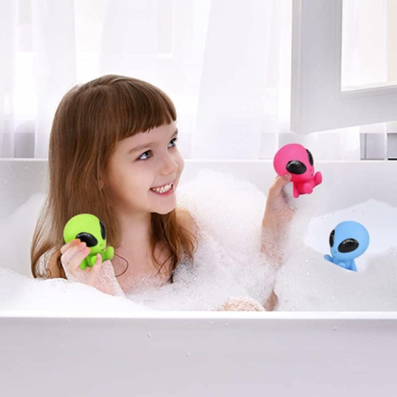 Giocattoli da bagno | Rubber Galactic Aliens – Set Da 10 – Giocattoli Alieni Per Bambini In Colori Vari – Ideali Come Favori Per La Festa Spaziale – Giocattoli Da Bagno Per Bambini – Giocattoli Per Piscina – E Decorazioni Per Scrivanie Ufficio