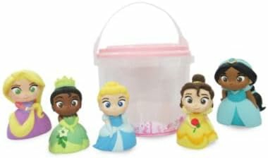 Giocattoli da bagno | Set da Bagno Ufficiale Principessa – Accessori da Bagno per Bambini con Personaggi Principesse Amate – Accessori da Bagno Colorati e Divertenti per i Bambini – Adatto a Tutte le Età