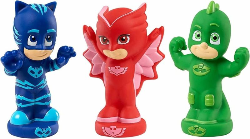 Giocattoli da bagno | Set di Giocattoli da Bagno Include Catboy Gekko e Owlette Giocattoli d’Acqua per Bambini Giocattoli per Bambini di Età Superiore ai 3 Anni da Just Play