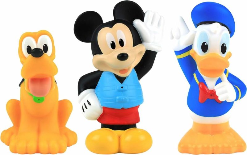 Giocattoli da bagno | Set di Gioco da Bagno Mickey Mouse Junior  Include Mickey Mouse, Donald Duck e Pluto  Giochi d’Acqua  Giocattoli per Bambini di Età 3+ da Just Play