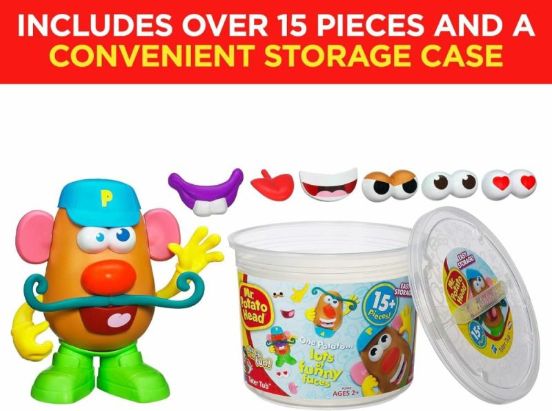 Giocattoli da bagno | Tater Tub Toy – Set di Testa di Patata per Bambini da 2 Anni in Suo  Include 17 Parti e Pezzi  Giochi per Bambini