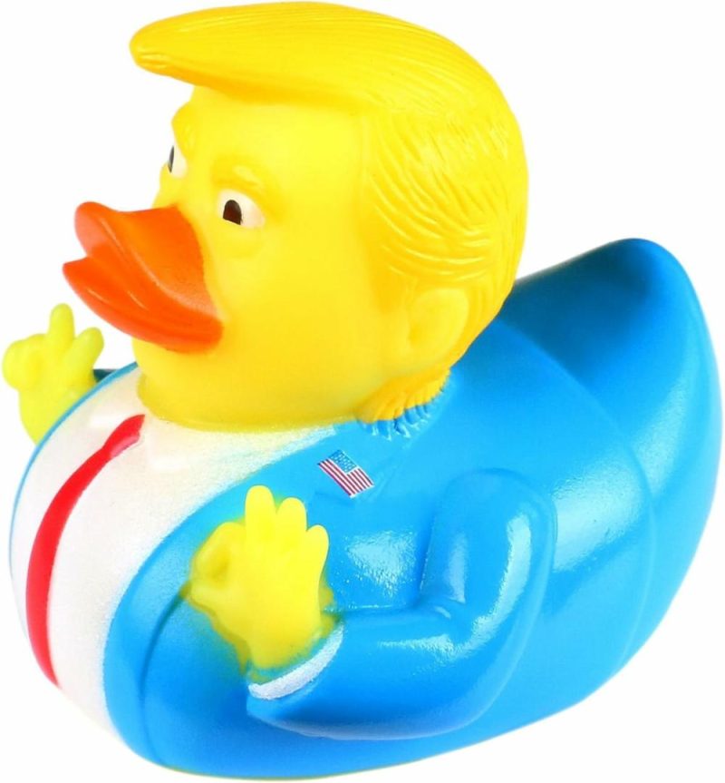 Giocattoli da bagno | Trump Animaletto di Gomma Baby Bath Toys Anatre per Jeeps Anatre di Gomma Divertenti Gioco di Anatra per Bambini Regalo Jeep Anatre Trump Regali