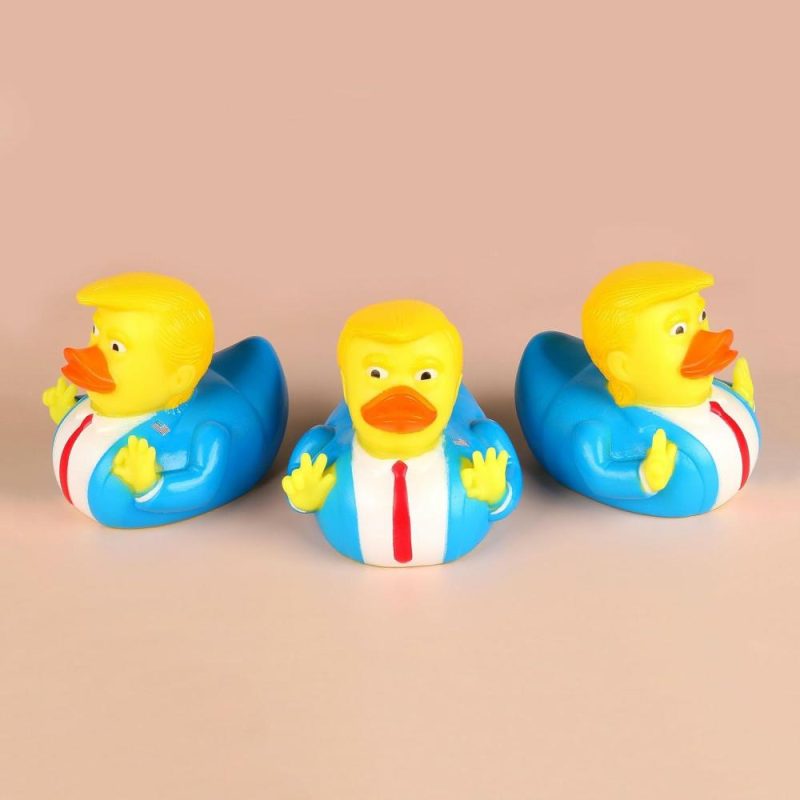 Giocattoli da bagno | Trump Animaletto di Gomma Baby Bath Toys Anatre per Jeeps Anatre di Gomma Divertenti Gioco di Anatra per Bambini Regalo Jeep Anatre Trump Regali