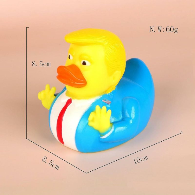 Giocattoli da bagno | Trump Animaletto di Gomma Baby Bath Toys Anatre per Jeeps Anatre di Gomma Divertenti Gioco di Anatra per Bambini Regalo Jeep Anatre Trump Regali