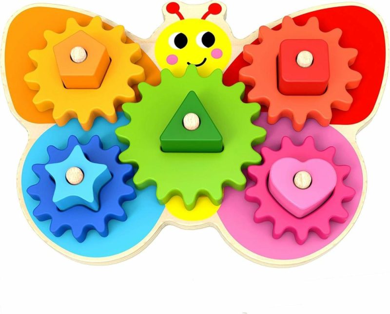 Giocattoli da ordinare e impilare | Giocattoli di Legno – Giocattoli Montessori per Bambine e Bambini di 2 Anni – Puzzle per Bambini – Gioco di Ordinamento e Abbinamento delleforme – Giocattoli Educativi per Bambini di 2-3 Anni – Grandi Attività di Apprendimento per la Prima Infanzia