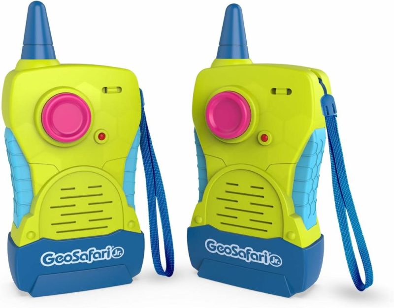 Giocattoli di sviluppo precoce elettronici | Geosafari Jr. Le prime Walkie Talkie  Gioco educativo per la scuola materna  Giocattoli all’aperto  Regalo per bambini di 4 anni+