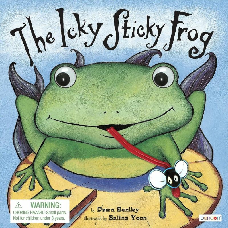 Giochi di società | Piggy Toes Press Icky Sticky Frog Interactive Storybook 42801