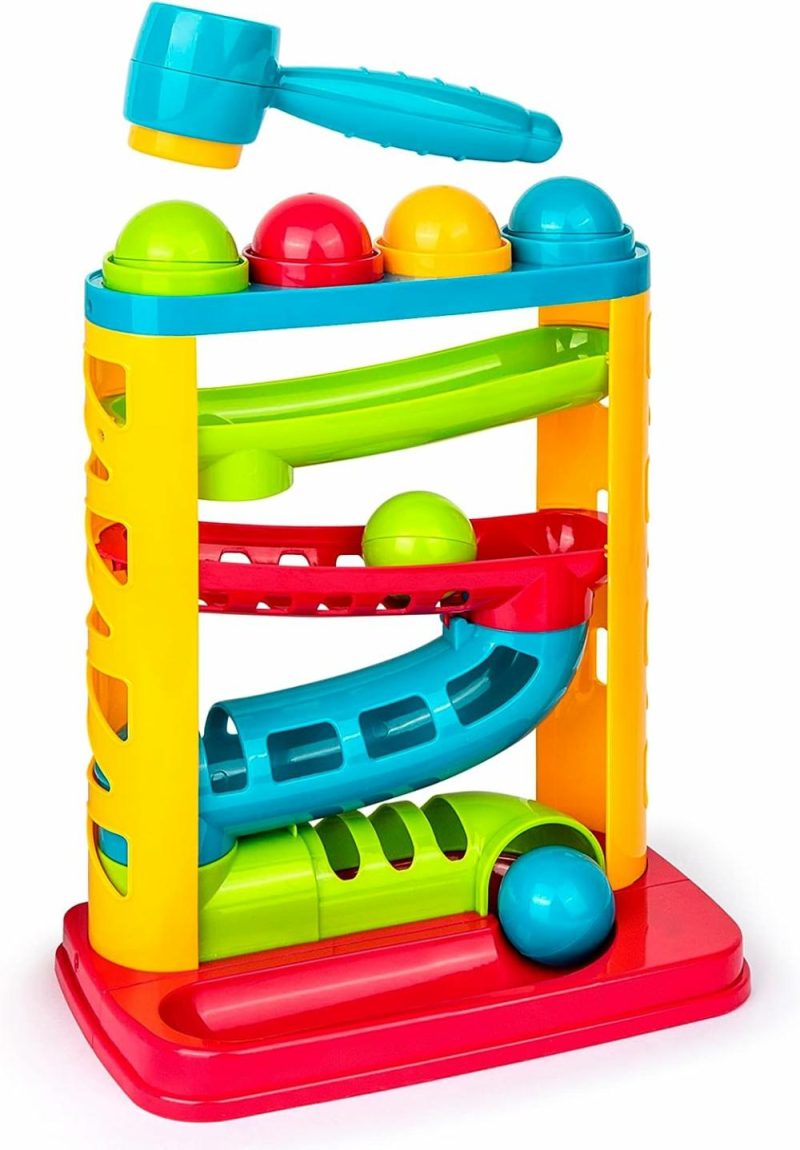 Hammering & Pounding Toys | Giocattoli Resistenti Palla A Peso Per Bambino Piccolo – Costruzione  Apprendimento  Attivo  Sviluppo Precoce Martello Montessori – Regali Divertenti per Bambino e Bambina – Giocattolo Educativo Stem – Ottimo Regalo di Compleanno per Età 1 2 3