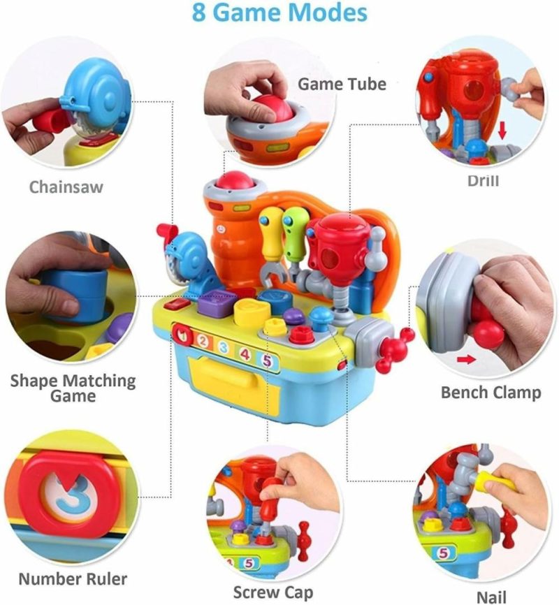 Hammering & Pounding Toys | Piccola Officina Educativa Musicale Multifunzionale per Bambini