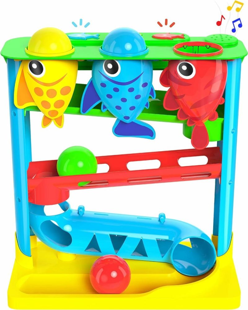 Oggetti musicali | Alimenta il Pesce – Gioco Interattivo per Bambini 1 Anno Regalo di Compleanno per Bambini e Bambine 9-12 Mesi 6 7 8 9 10 12+ Mesi