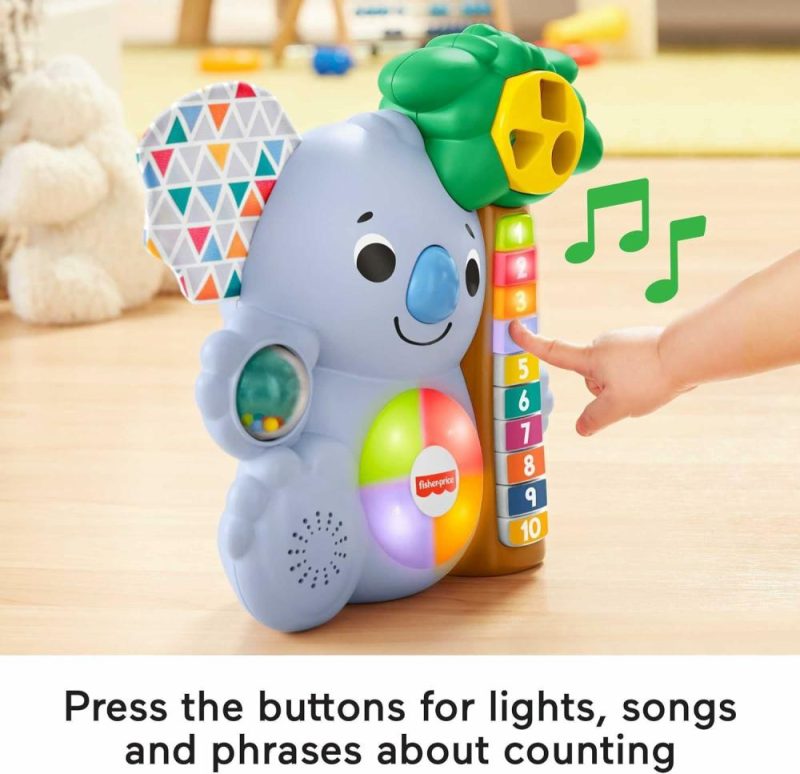 Oggetti musicali | Gioco Educativo per Bambini Linkimals Conteggio Koala con Luci e Musica Interattiva per Neonati da 9+ Mesi.Compatibile Solo con Accessori Linkimals