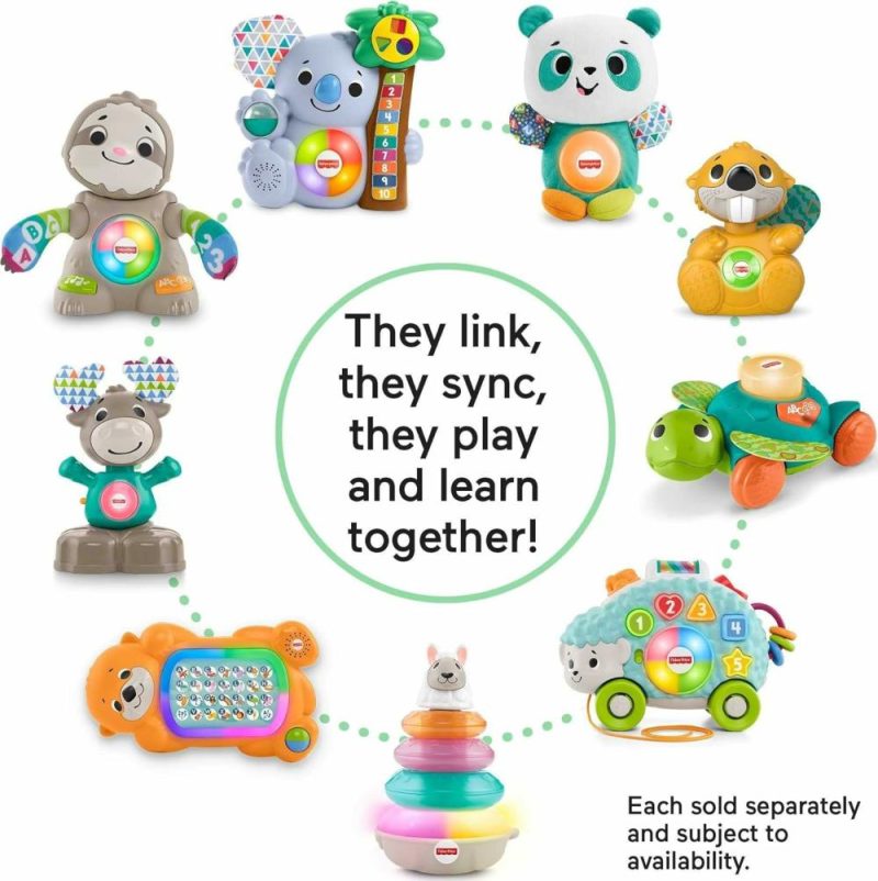 Oggetti musicali | Gioco Educativo per Bambini Linkimals Conteggio Koala con Luci e Musica Interattiva per Neonati da 9+ Mesi.Compatibile Solo con Accessori Linkimals