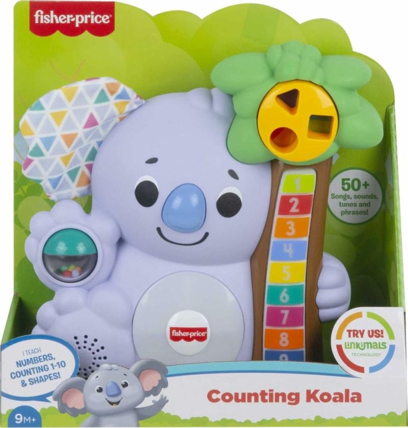 Oggetti musicali | Gioco Educativo per Bambini Linkimals Conteggio Koala con Luci e Musica Interattiva per Neonati da 9+ Mesi.Compatibile Solo con Accessori Linkimals