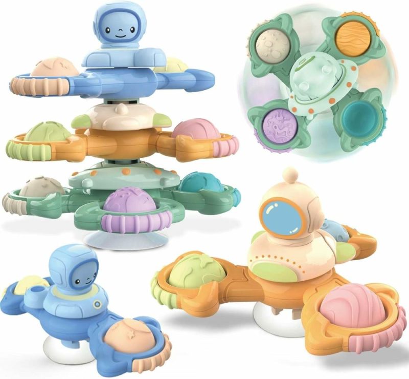 Pali a spirale | 3Pcs Gioco Rotante a Ventosa per Bambino  Giocattoli per Bambini  Giocattoli da Tossire  Giocattoli da Bagno  Giocattoli per Bambini di 2 Anni  Regalo di Pasqua  Giocattoli per Bambini di 2 3 Anni  Giocattoli Sensoriali per Bambini  Pali Rotanti