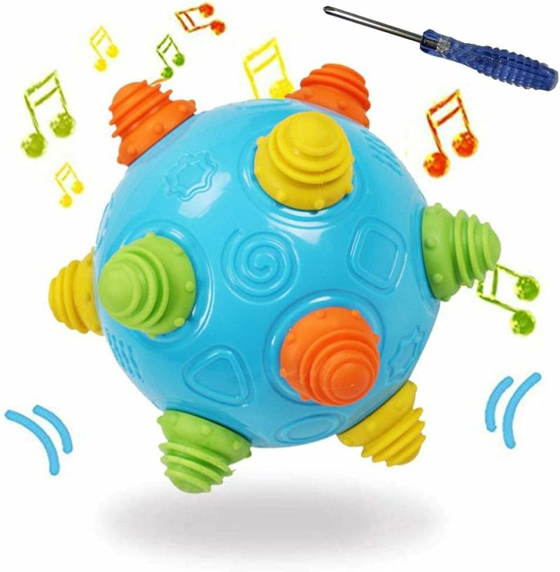 Palle | Balla musicale per bambini, danza e ballo, giocattolo per neonati e bimbi, balli e arrampicate, giocattoli per bambini, palline sensoriali, palline per il gioco, regalo perfetto per maschi e femmine, infinito divertimento per i bambini.