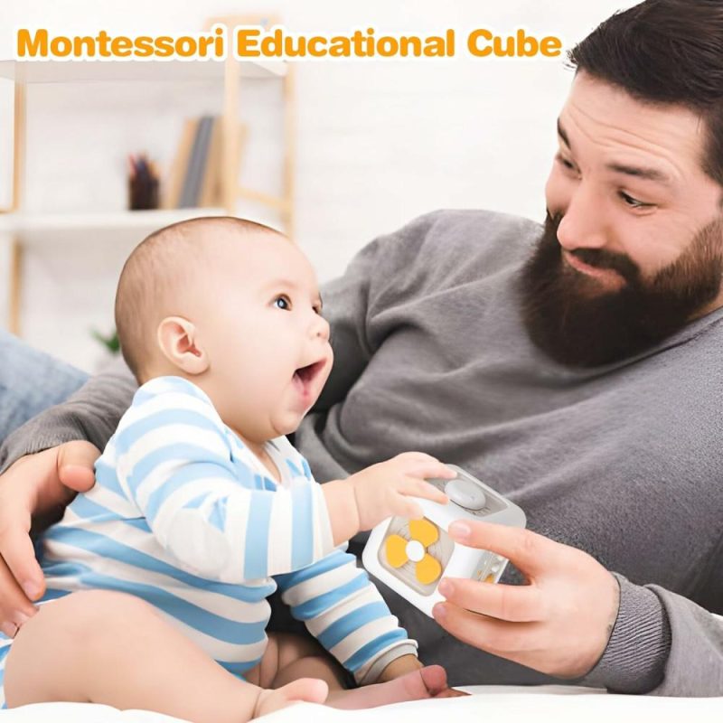 Pezzi Attivi | Gioco Cubo Attività Per Bambini di 1 Anno Maschi e Femmine  Giocattoli Montessori per Bambini di 1 Anno  Giocattoli Didattici per Bambini da 1 a 3  Giocattoli per Bambini 12-18 Mesi  Regali di Compleanno per Bambini di 1 Anno Maschi e Femmine