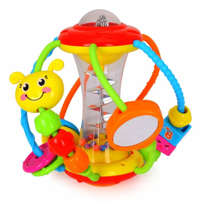 Rattle & Anelli Morbidi | Baby Toys 6-12 Mesi, Baby Toys 0-6 Mesi, Giocattoli per Bambini da 6 Mesi, Giocattoli per Bambini 3-6 Mesi, 6-12 Mesi, Giocattoli Sonori per 3, 6, 9, 12 Mesi, Giocattoli per Togliere e Ruotare, Giocattoli per Arrampicare