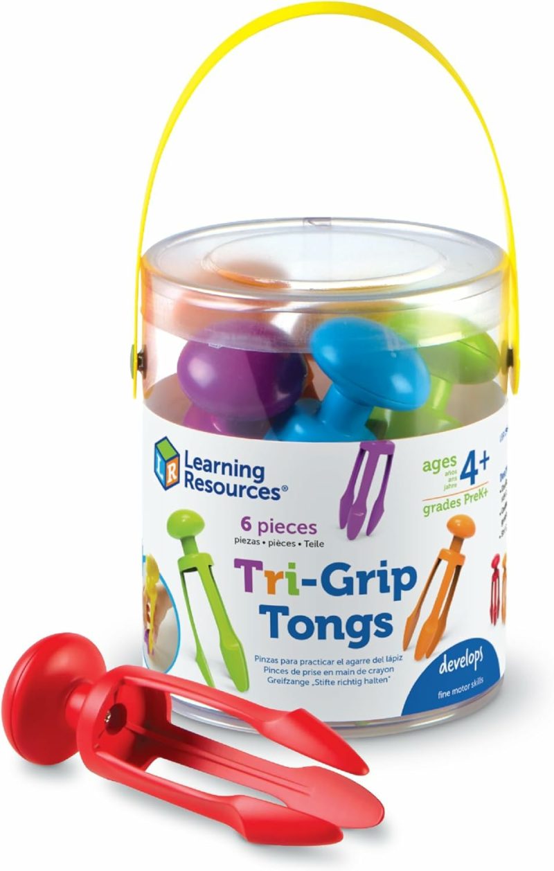 Science Kits & ToysKit scientifici e giocattoli | 3 Prong Tong Pencil Grip Tongs Sensory Bin Gioco Per Sviluppo Motorio Fini Set Da 6 Pezzi Età 4+