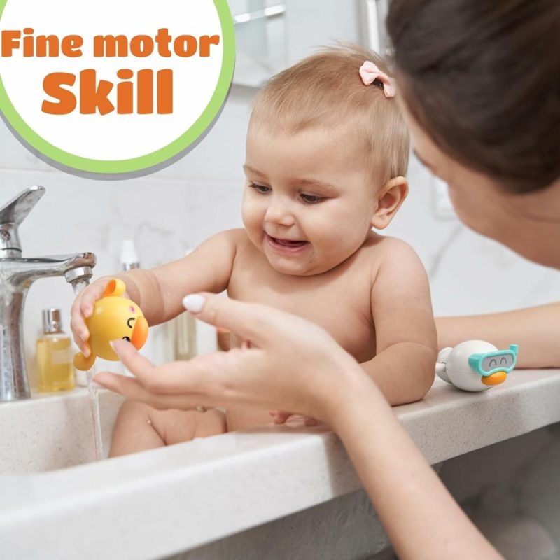 Giocattoli da bagno | Baby Bath Toys For Kids Ages 1-3 – Gioco Flottante per Bambini 1-3 Anni – Regalo di Compleanno Uomo Donna – Gioco d’Acqua da 12 Mesi per Bagnetto da Spiaggia – Età 1-4-8 Anni